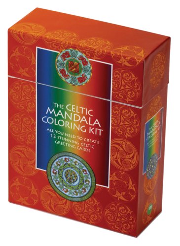 Imagen de archivo de The Celtic Mandala Coloring Kit: All You Need to Create 12 Stunning Celtic Greeting Cards a la venta por Bookmans