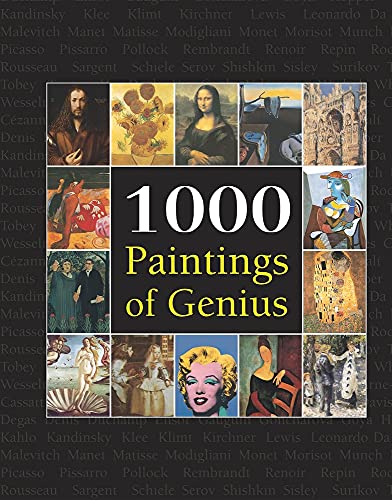 Stock image for 1000 Paintings of Genius for sale by More Than Words