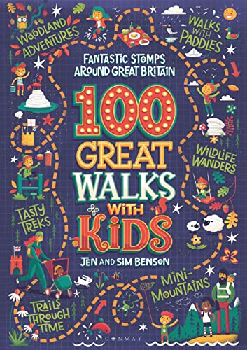 Stock image for 100 Great Walks with Kids : Fantastic Stomps Around Great Britain for sale by Better World Books