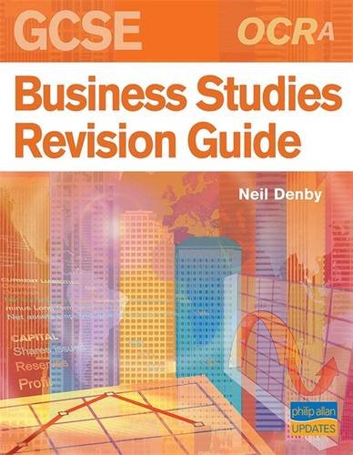Imagen de archivo de OCR (A) GCSE Business Studies Revision Guide a la venta por WorldofBooks