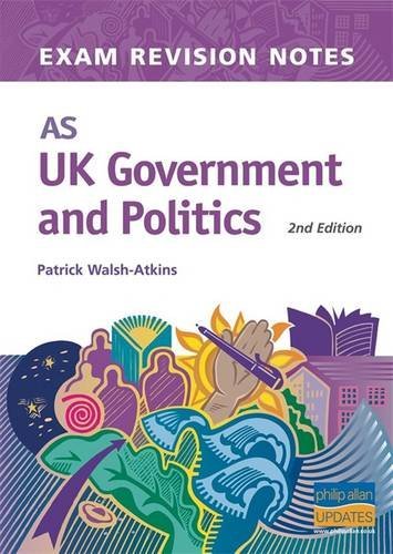 Beispielbild fr AS UK Government and Politics (Exam Revision Notes) zum Verkauf von Buchpark