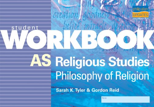 Imagen de archivo de AS Religious Studies: Philosophy of Religion Student Workbook a la venta por AwesomeBooks