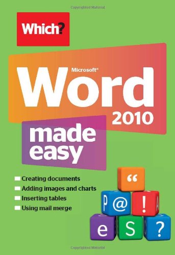 Beispielbild fr Word 2010 Made Easy (Which?) zum Verkauf von WorldofBooks