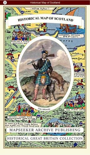 Stock image for Historical Map of Scotland for sale by Brook Bookstore