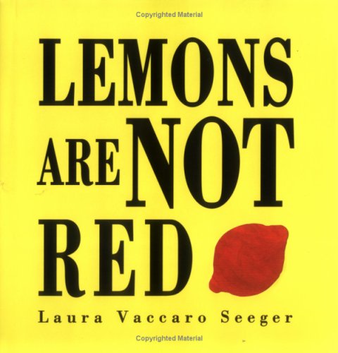 9781845074616: Lemons are Not Red