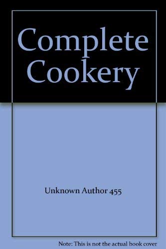 Complete Cookery (9781845094393) by Ann Nicol