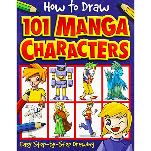 Beispielbild fr How to Draw 101 Manga Characters zum Verkauf von WorldofBooks
