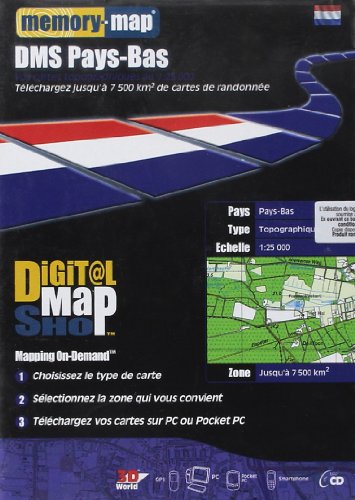 9781845143084: Netherlands Top Up (Digital Map Shop) (French Edition)