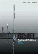 Stock image for CULTURAL POLITICS: ISSUE 1 for sale by Basi6 International