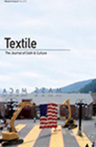 9781845206192: Textile Volume 5 Issue 3: The Journal of Cloth and Culture: v.5