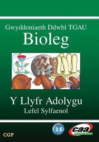 Imagen de archivo de Gwyddoniaeth Ddwbl TGAU Bioleg: Y Llyfr Adolygu - Lefel Sylfaenol a la venta por Goldstone Books