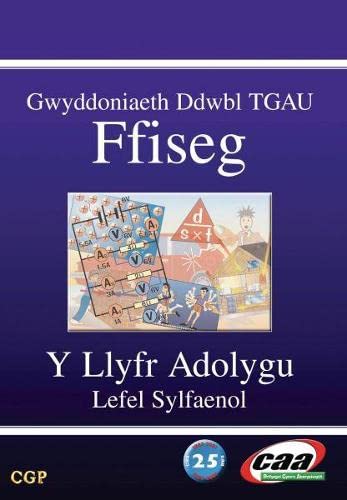 Imagen de archivo de Gwyddoniaeth Ddwbl TGAU Ffiseg: Y Llyfr Adolygu - Lefel Sylfaenol a la venta por AwesomeBooks