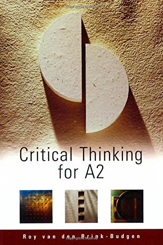 9781845280956: Critical Thinking for A2