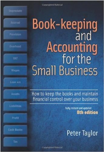 9781845284930: Book-Keeping & Accounting For the Small Business: How to Keep the Books and Maintain Financial Control Over Your Business