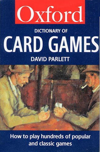 Beispielbild fr Dictionary of Card Games zum Verkauf von WorldofBooks