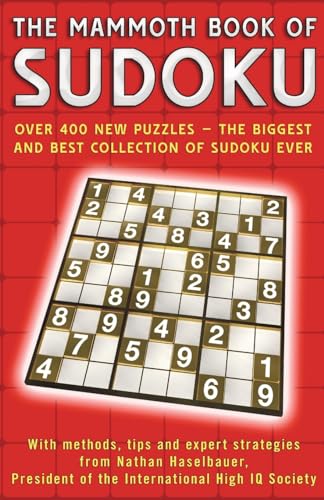 9781845293086: The Mammoth Book of Sudoku (Mammoth Books)