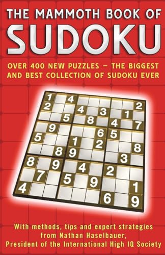 Stock image for The Mammoth Book of Sudoku for sale by AwesomeBooks