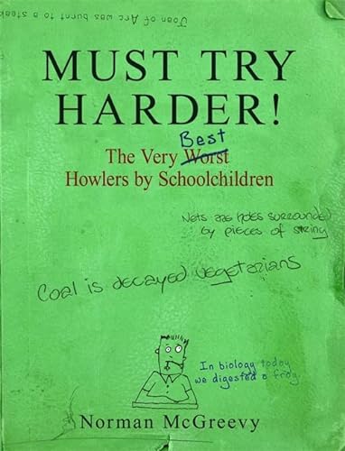 Stock image for MUST TRY HARDER! for sale by Revaluation Books