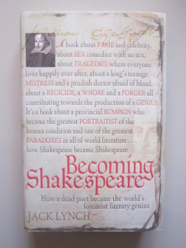 9781845298234: Becoming Shakespeare
