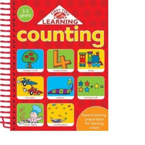 Beispielbild fr 4 IN 1 SPIRALS: COUNTING (First Time Learning) zum Verkauf von WorldofBooks