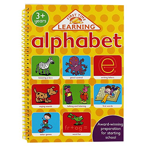 Stock image for 4 IN 1 SPIRALS: ALPHABET (First Time Learning) for sale by WorldofBooks
