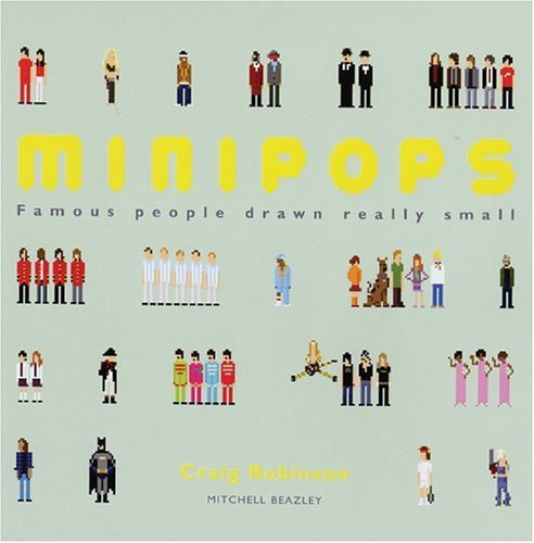 Imagen de archivo de Minipops: Famous People Drawn Really Small a la venta por Wonder Book
