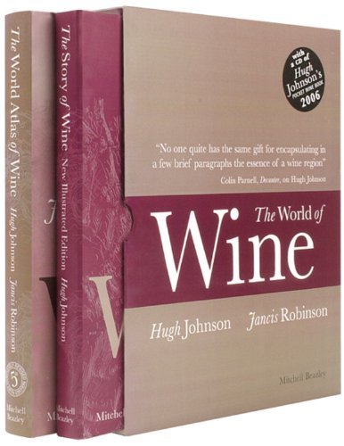 Stock image for The World of Wine: The World Atlas of Wine/The Story of Wine [With CD of Hugh Johnson's Pocket Wine Book 2006] for sale by ThriftBooks-Dallas