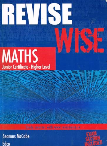 9781845361563: Revise Wise Junior Certificate Maths: Higher Level