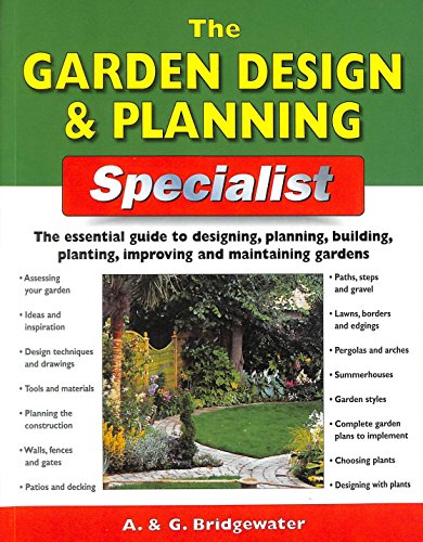 Stock image for The Garden Design and Planning Specialist (Specialist Series) for sale by AwesomeBooks