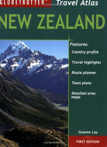 Imagen de archivo de New Zealand Travel Atlas a la venta por ThriftBooks-Atlanta