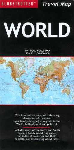 9781845375171: World (Globetrotter Travel Map)