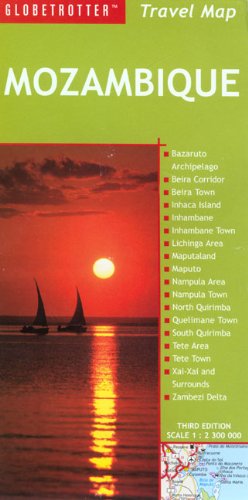 9781845376109: Globetrotter Travel Map Mozambique [Lingua Inglese]