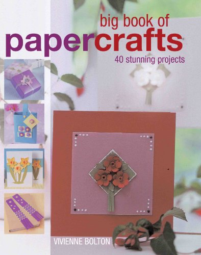 Big Book of Papercrafts: 40 Stunning Projects (Big Book Of... (New Holland)) (9781845377557) by Bolton, Vivienne