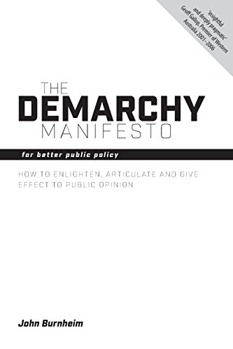 Beispielbild fr The Demarchy Manifesto: For Better Public Policy (Societas) zum Verkauf von WorldofBooks