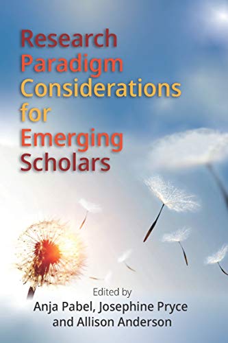 Beispielbild fr Research Paradigm Considerations for Emerging Scholars zum Verkauf von Revaluation Books