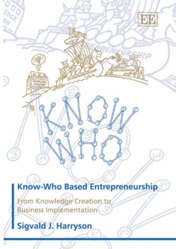 9781845421151: Know-Who Based Entrepreneurship: From Knowledge Creation to Business Implementation