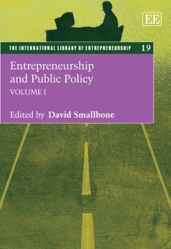 Stock image for Entrepreneurship and Public Policy for sale by Asano Bookshop