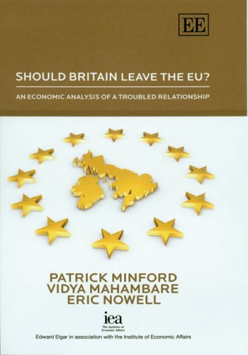 Imagen de archivo de Should Britain Leave The EU?: An Economic Analysis Of A Troubled Relationship a la venta por Bookmonger.Ltd