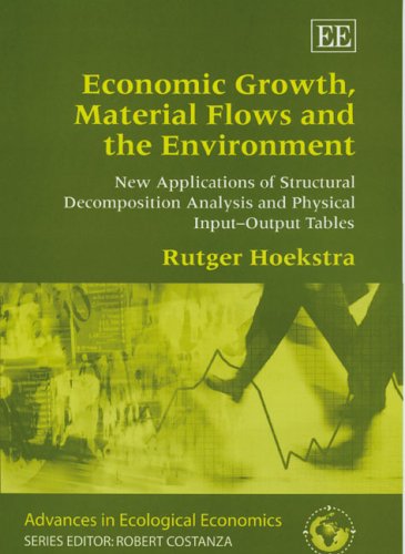 Beispielbild fr Economic Growth, Material Flows and the Environment zum Verkauf von Blackwell's