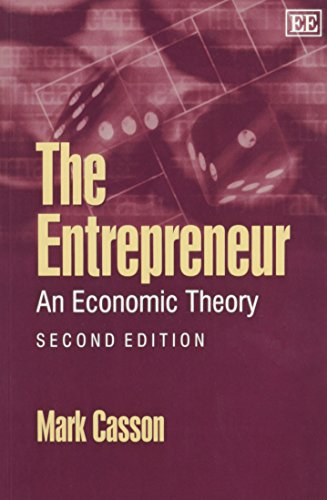 Beispielbild fr The Entrepreneur: An Economic Theory, Second Edition zum Verkauf von WorldofBooks