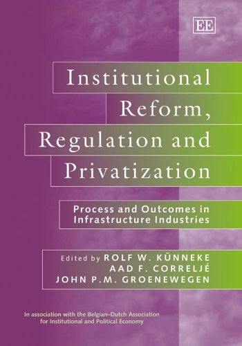 Stock image for Institutional Reform, Regulation and Privatization Process and Outcomes in Infrastructure Industries for sale by Basi6 International