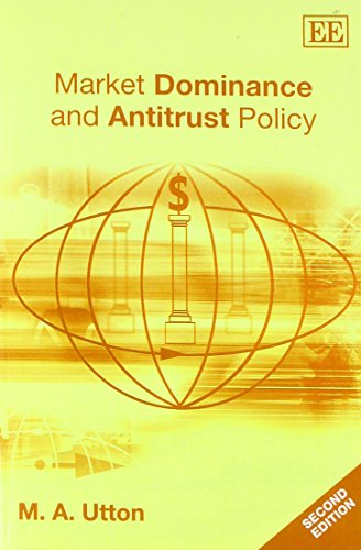 Imagen de archivo de Market Dominance and Antitrust Policy a la venta por Blackwell's