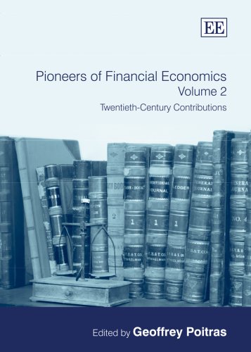 Stock image for PIONEERS OF FINANCIAL ECONOMICS: TWENTIETH-CENTURY CONTRIBUTIONS V. 2 for sale by Basi6 International