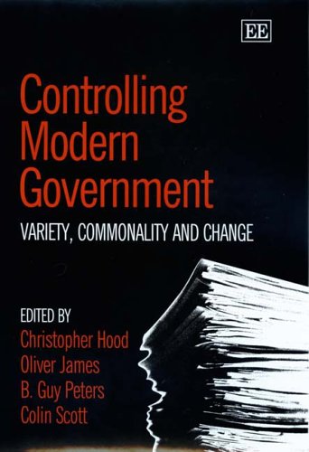 Imagen de archivo de Controlling Modern Government: Variety, Commonality And Change a la venta por Phatpocket Limited