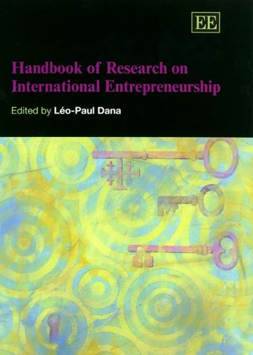 9781845426552: Handbook of Research on International Entrepreneurship