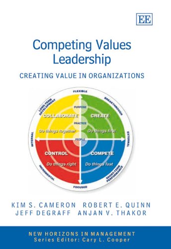 Imagen de archivo de Competing Values Leadership : Creating Value in Organizations a la venta por Better World Books