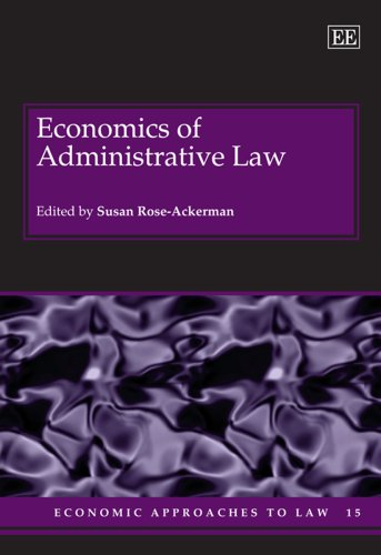 Imagen de archivo de Economics of Administrative Law (Economic Approaches to Law Series) a la venta por Books From California