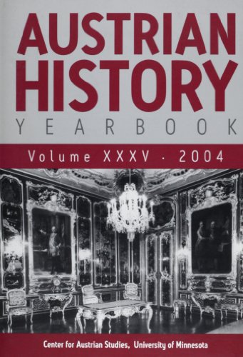 Beispielbild fr Austrian History Yearbook 2004 zum Verkauf von JuddSt.Pancras