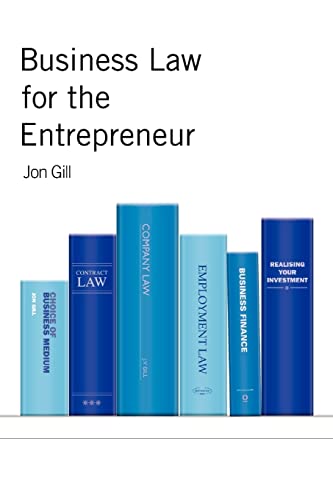 Imagen de archivo de Business Law for the Entrepreneur a la venta por The Book Spot