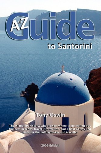 Beispielbild fr A to Z Guide to Santorini zum Verkauf von ThriftBooks-Atlanta